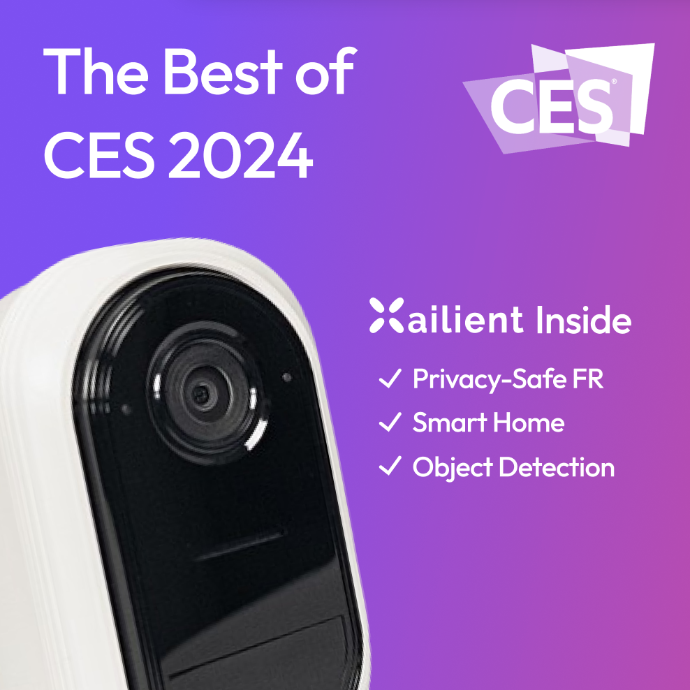 Xailient AI Powers Award-Winning Abode Edge Camera at CES 2024